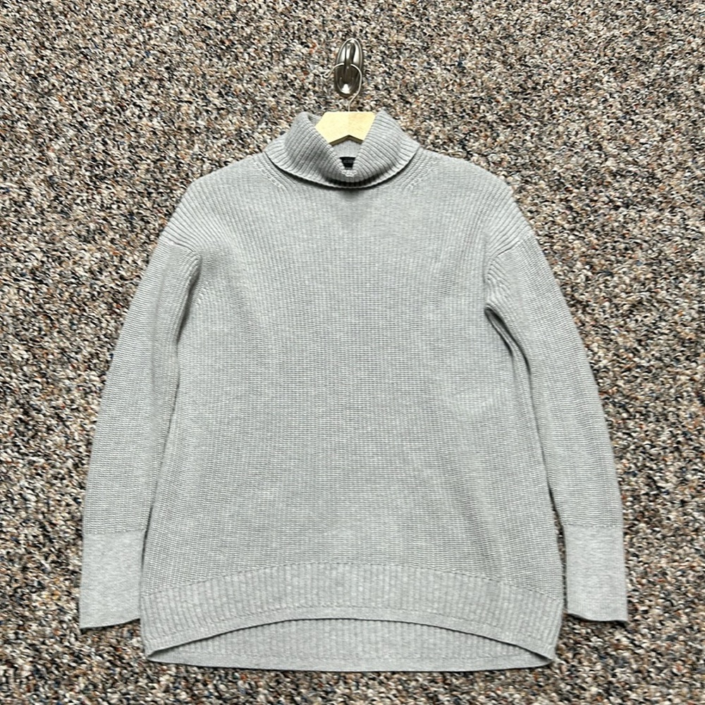 J.Crew Cashmere/Cotton Relaxed Turtleneck Sweater - Size XXS - Picture 4 of 12
